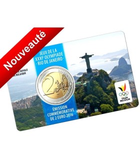 2 Euro België 2016 coincard Francaise €18,45