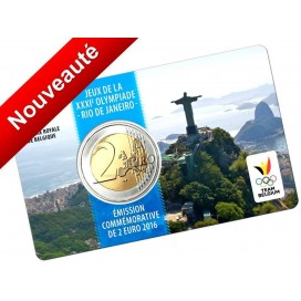 2 Euro Belgium 2016 coincard French