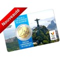 2 Euro Belgique 2016 coincard Francaise -                                                                          Version Franc