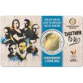 2 Euro Belgique 2016 coincard Francaise -                                                                          Version Franc