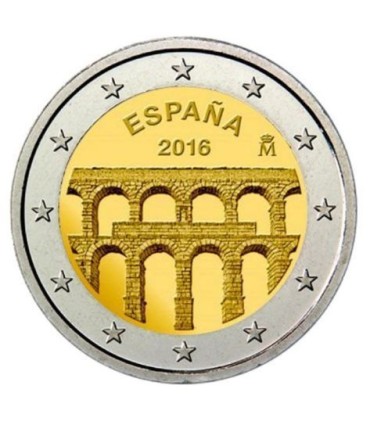 2 Euro España 2016 Acueducto Segovie €4.99