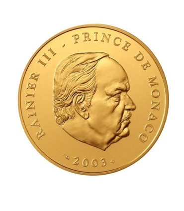 100 Euro oro monaco 2003 € 2.00