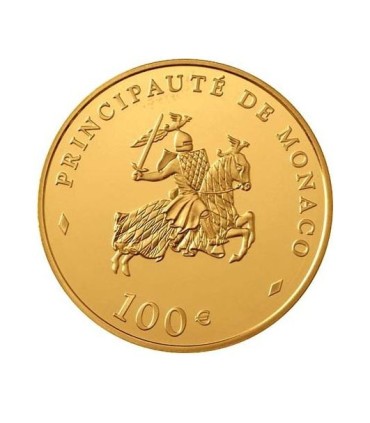 100 euros em ouro do Mónaco 2003 € 2.00