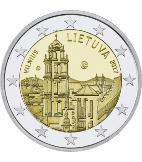 2 Euro Litouwen 2017 Vilnius €4,89
