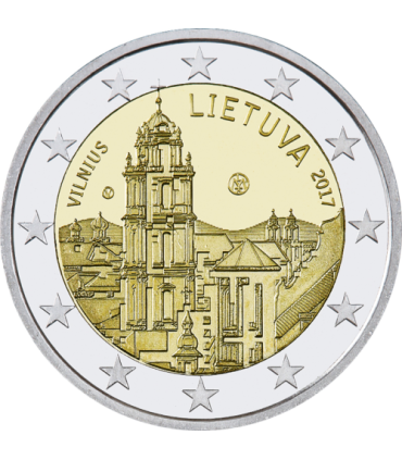 2 Euro Litouwen 2017 Vilnius €4,89