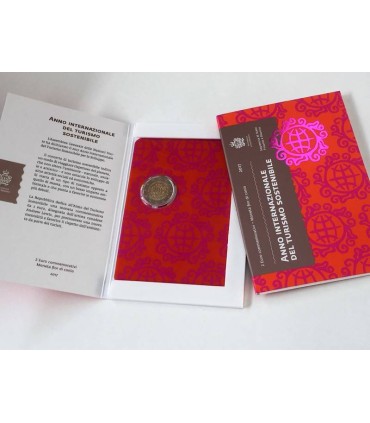 2 Euro San Marino 2017 Duurzaam Toerisme €41,95