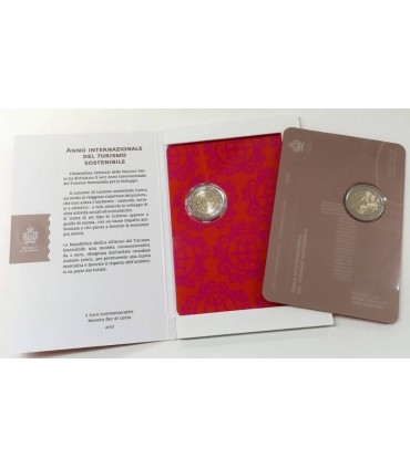 2 Euro San Marino 2017 Duurzaam Toerisme €41,95