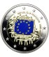 2 Euro Frankrijk BE 2015 - Vlag €19.95