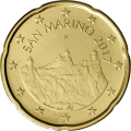 1€ + 20 cts St Marin 2017