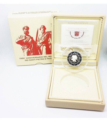 2 euros Vaticano BE 2017 São Pedro e São Paulo € 159,00