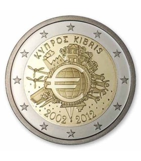 2 euros CHIPRE 2012 6,89 euros
