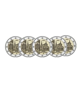 2 Euro Alemania 2013 Baden Württemberg 5 talleres € 25.95
