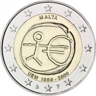 2 Euro Malte EMU 2009