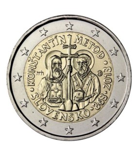 2 euros Eslovaquia 2013 Misión bizantina 5,49 euros