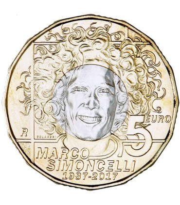 5 Euro San Marino 2017 Marco Simoncelli €9.95
