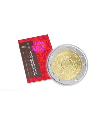 2 Euro San Marino 2017 Duurzaam Toerisme €41,95