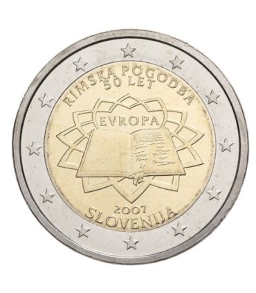 2 Euro Slovenia 2007 Treaty of Rome  39,95 €