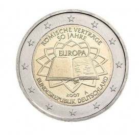 5 x 2 Euro Allemagne 2007 Traité de Rome a,d,f,g,j