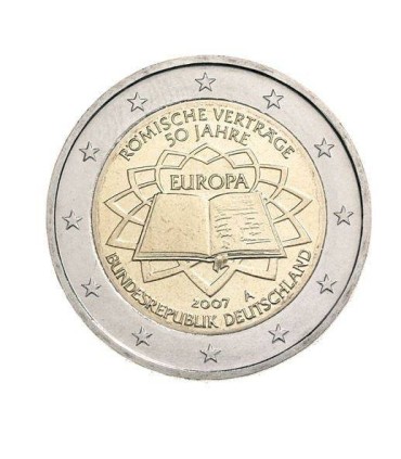 5 x 2 Euro Germania 2007 Trattato di Roma a,d,f,g,j  41,90 €