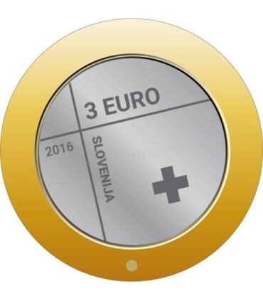 3 Euro Slowenien 2016  6,89 €