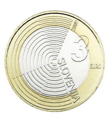 3 Euro SLOVENIA 2009  7,93 €