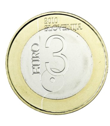 3 Euro slowenien 2010  6,92 €
