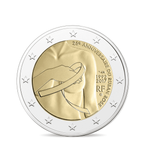 2 Euro Francia 2017 Cáncer de mama 4,89