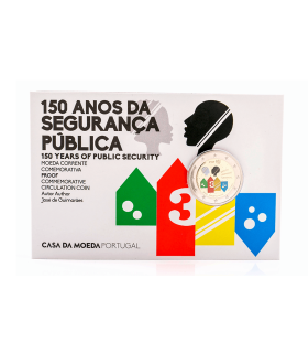 Tarjeta BE 2 Euro Portugal 2017 150 años Police Securite publique € 694.95