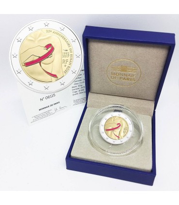 2 Euro BE Francia 2017 Cancro al seno  695,95 €