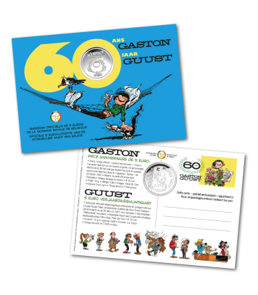 5 Euro België 2017 Gaston Lagaff € 29,95