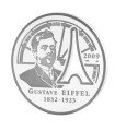 10 Euro ARG Gustave Eiffel 2009 - BE €72,24