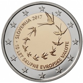 2 Euro Slovenia 2017