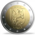 2 Euro Lettonie 2017 Les Armoiries de Latgale