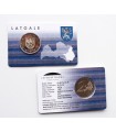 Moeda de 2 euros Letónia 2017 O brasão de armas de Latgale 14,95