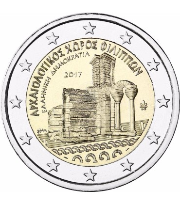 2 Euro Coincard Griechenland 2017 Archäologische Stätte von Philippi  13,90 €