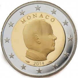 2 Euro Monaco Albert 2014 - - 2 Euro Monaco Albert 2014 - Le Comptoir de l'Euro 