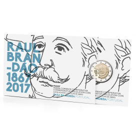 Coincard BE 2 Euro Portugal 2017 Raul Brandao