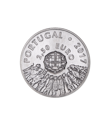 2.5 Euro Portugal 2017 TRÁS-OS-MONTES MASSEN €5,50
