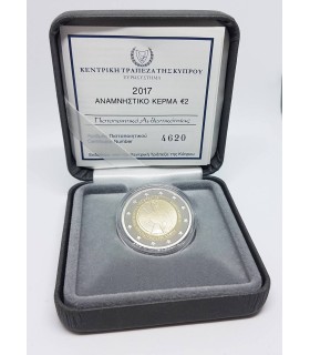 2 euros BE Chipre 2017 Pafos € 34,95