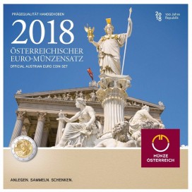 Austria 2017 official euro coin set
