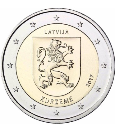 2 Euro Lettonia 2017 Lo stemma di Kurzeme  4,89 €