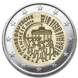 2 euro Allemagne 2015 Reunification