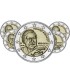 5 x 2 euro Duitsland 2018 100e geboortedag van Helmut Schmidt € 18,85