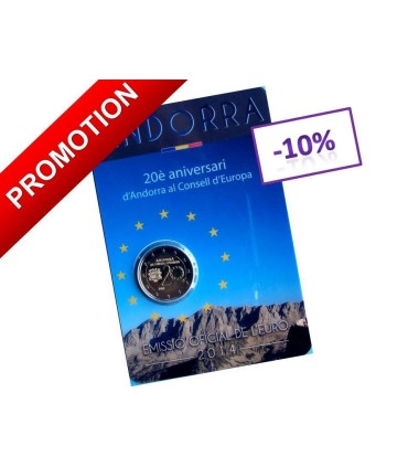 2 euros Andorra 2014 €42,95
