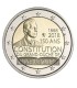 2 euros Luxemburgo 2018 Constituição do Grão-Ducado do Luxemburgo 5,25 euros