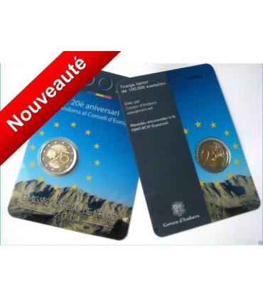 2 euros Andorra 2014 €42,95