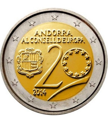 2 euros Andorra 2014 €42,95