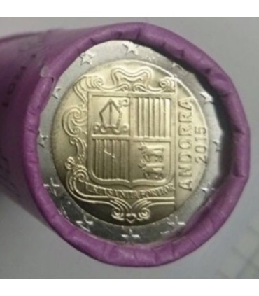 2 euro Andorra corrente 2015  10,95 €