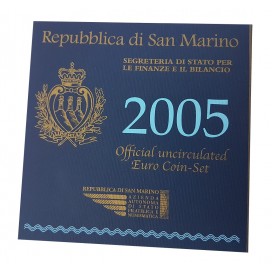 Official Euro Coins set San Marino 2005