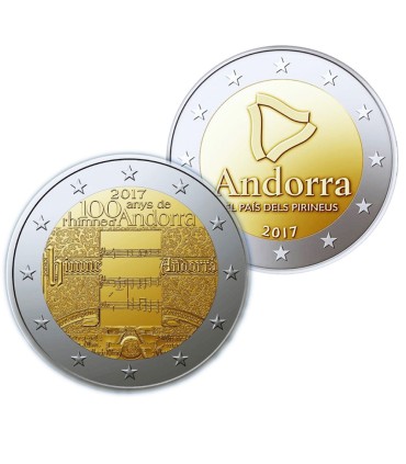 Pakket 2 x 2 Euro andorra 2017 €49,95